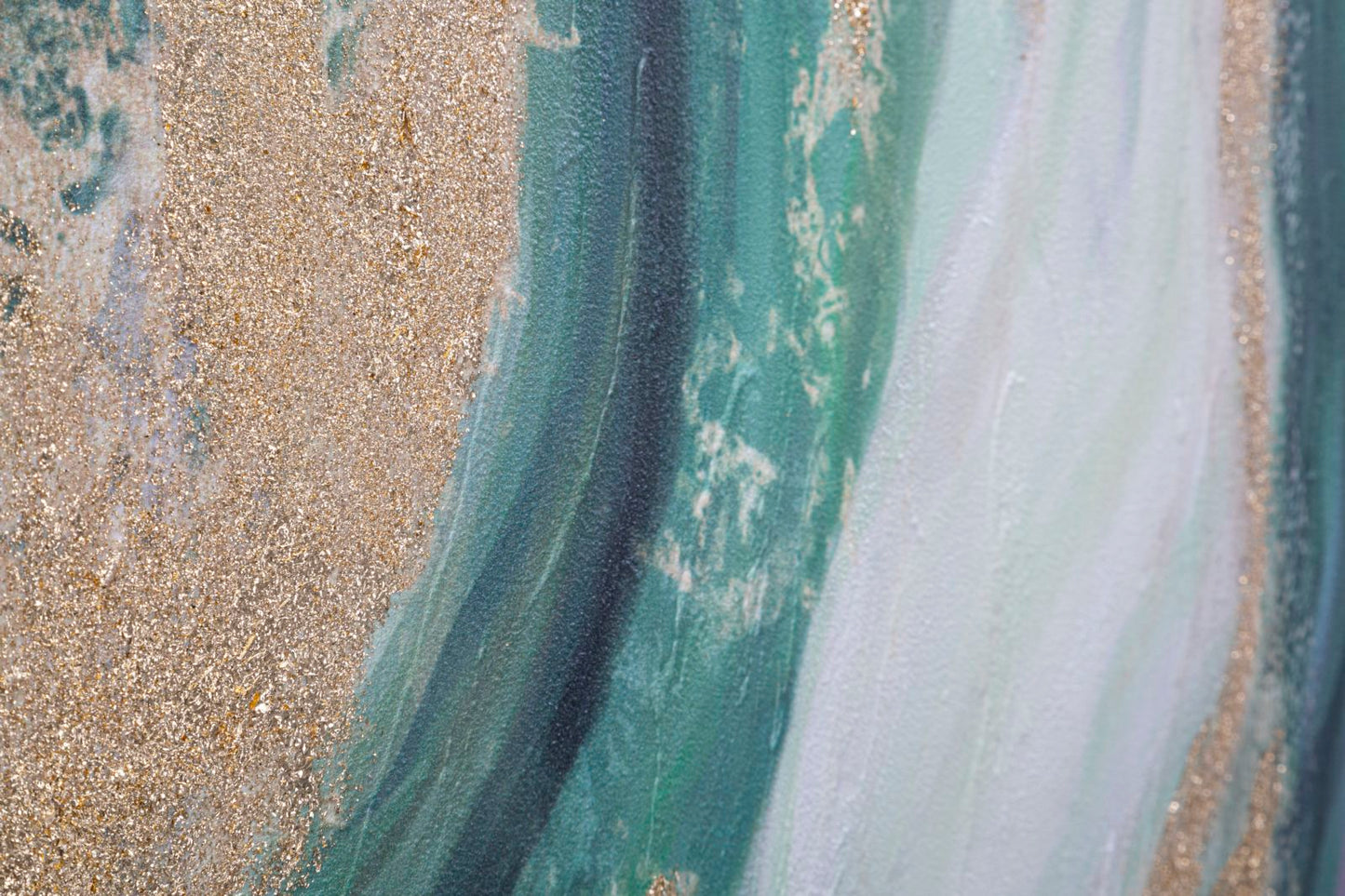Wandschilderij Greenery Glam 100x80x2.8 cm