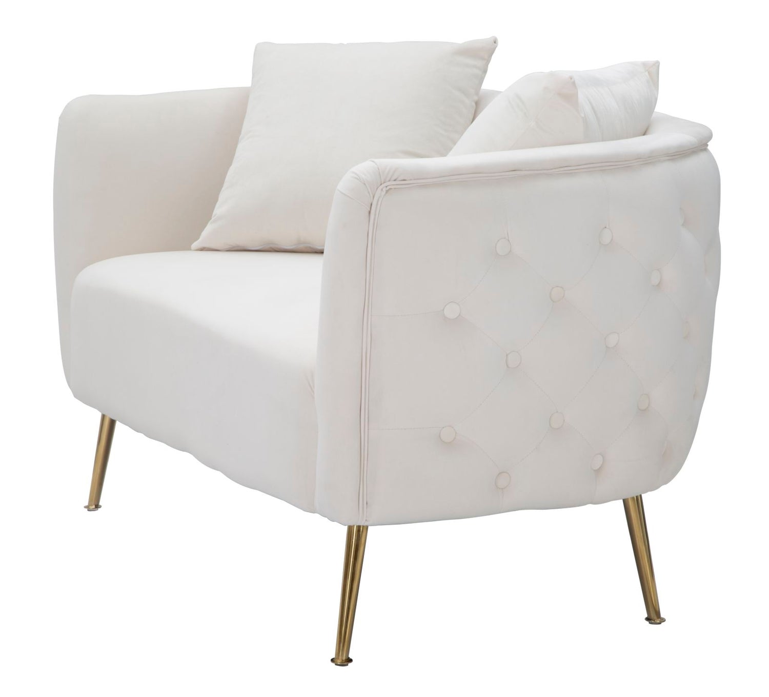 Sofa Bucarest Crema 71x127x74 cm