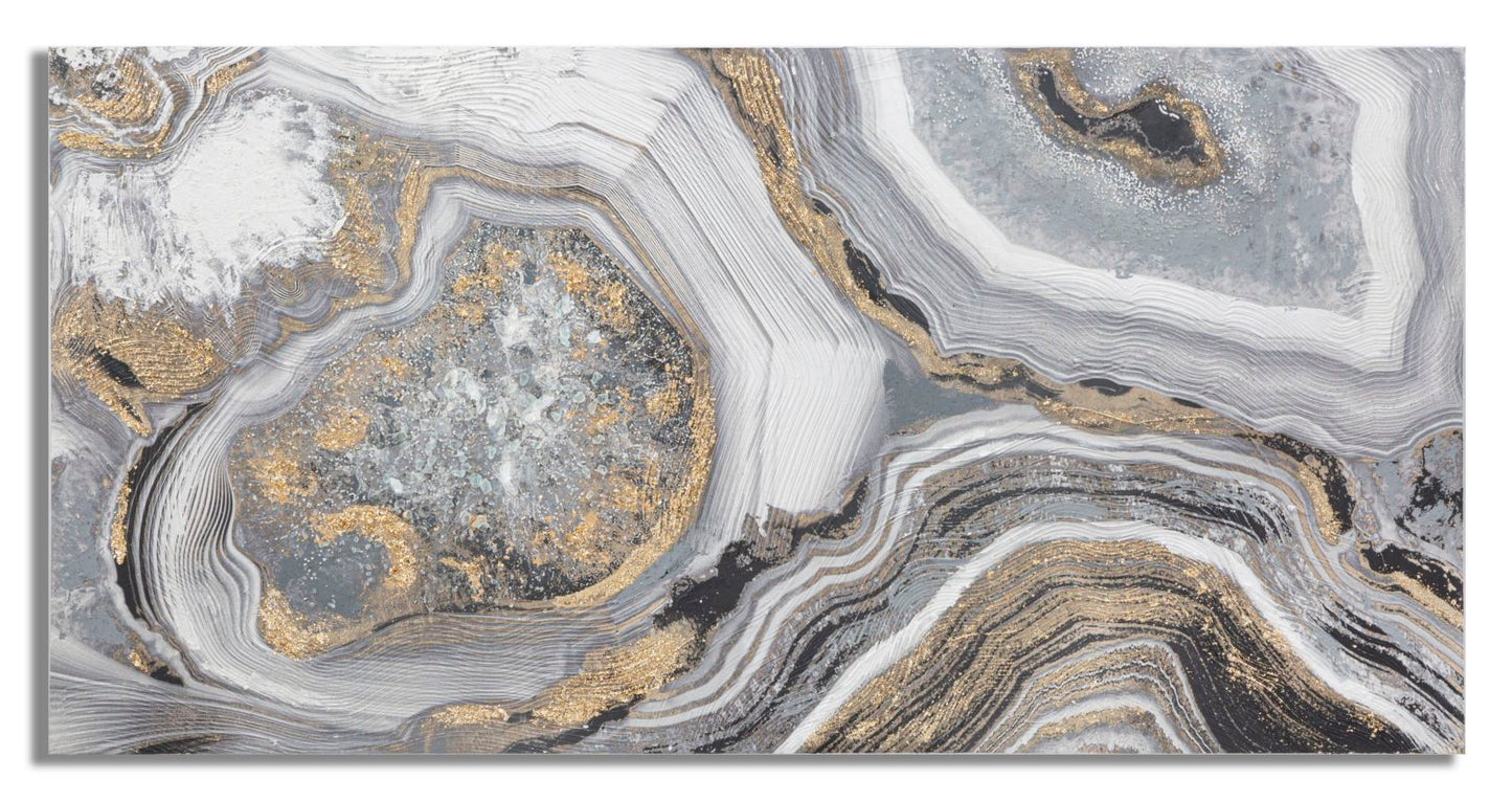 Wandschilderij Canvas Cave Glam 60x120x3.8 cm