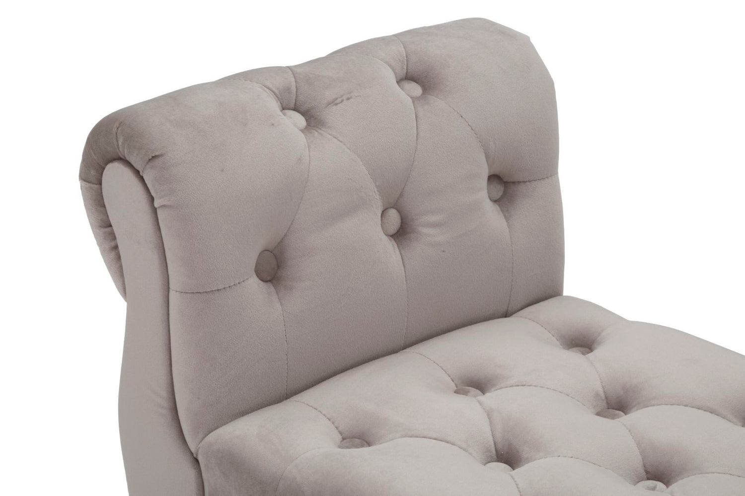 Zitbank Paris Grigia Gold 60x120x40 cm