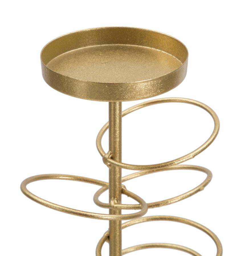 Kaarsenhouder Rings Glam 50.5x14x13 cm
