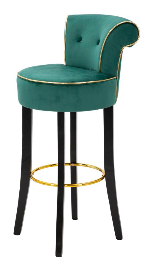 Barkruk Luxy Groen 96x46x48 cm