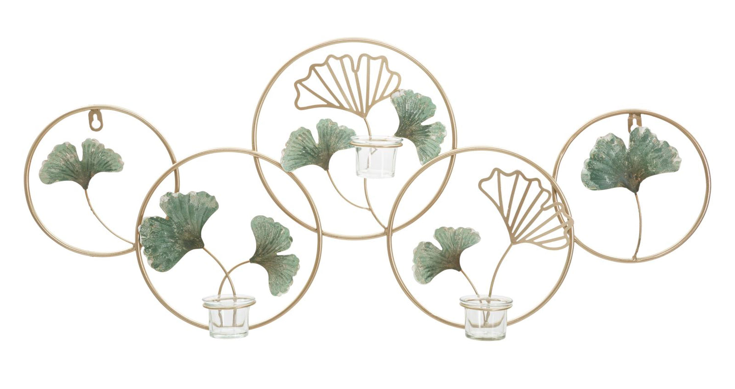 Wandkaarshouder Greenery Glam 35.5x80x7.5 cm
