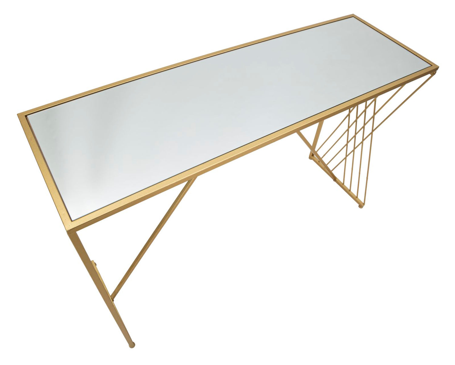 Console Glam Met Spiegelboven 80x120x40 cm