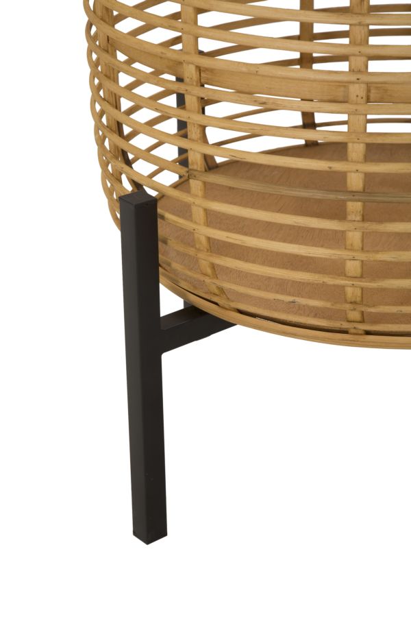 Rotan Vaashouder Set 2 Stuks