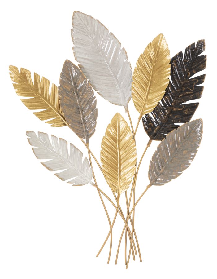 Wanddecoratie Palmy 93x73x6 cm