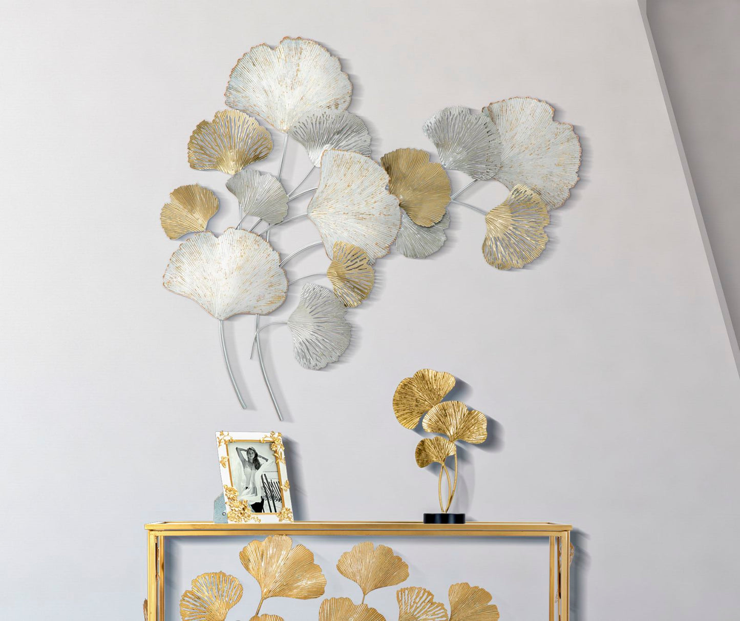 Wandpaneel Iron Silvy Glam 113x85.5x10 cm