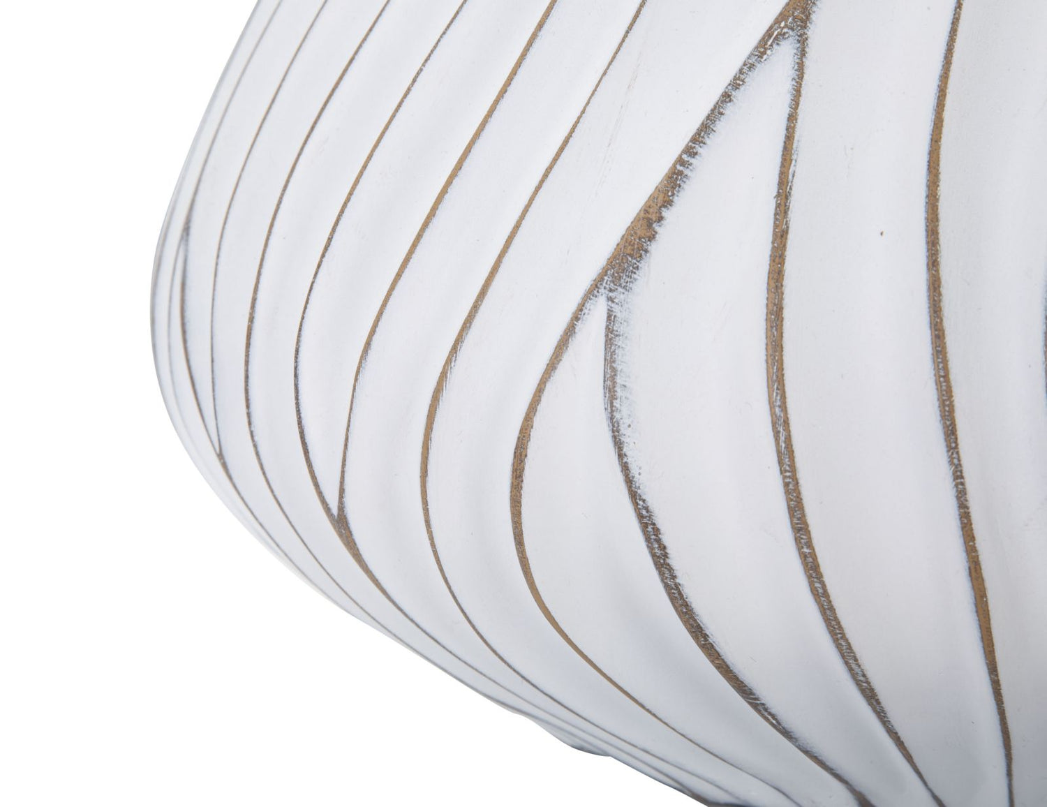 Gaspeau Polyresin Cachepot Wit 20x40x40 cm