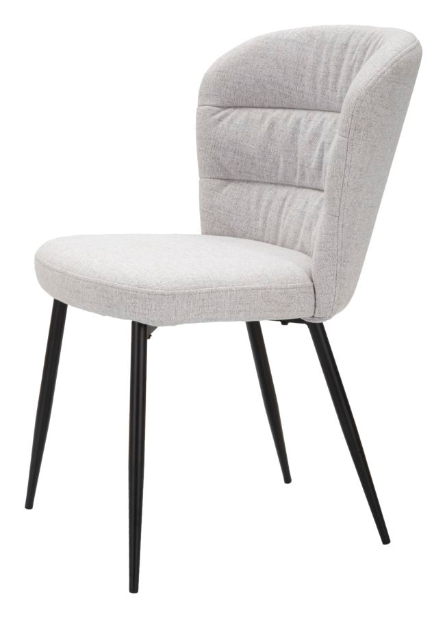 Stoel Losanna Grijs Set 2 Stuks 85x58x60.5 cm