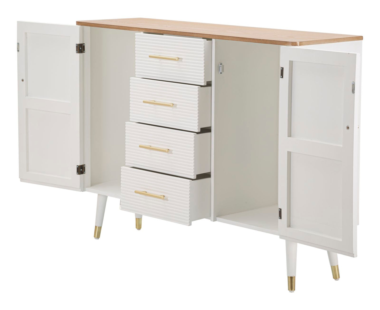 Boho Chic Kast Matera 90x117x37 cm