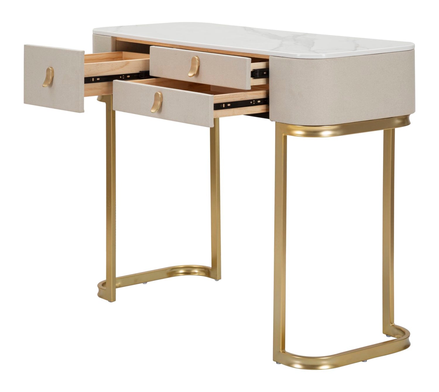 Commode Beauty Met 3 Laden 80x100x40 cm