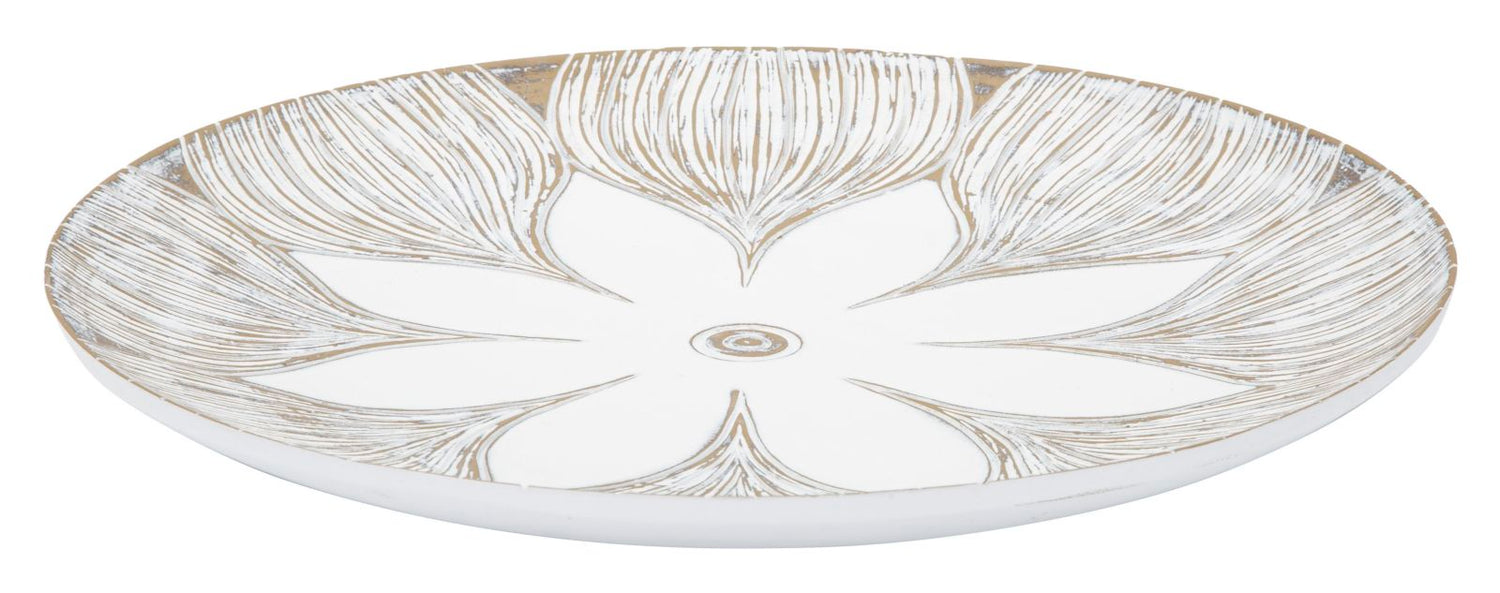 Decoratieve Schaal Athene Boho Chic 4.4x35.5x35.5 cm