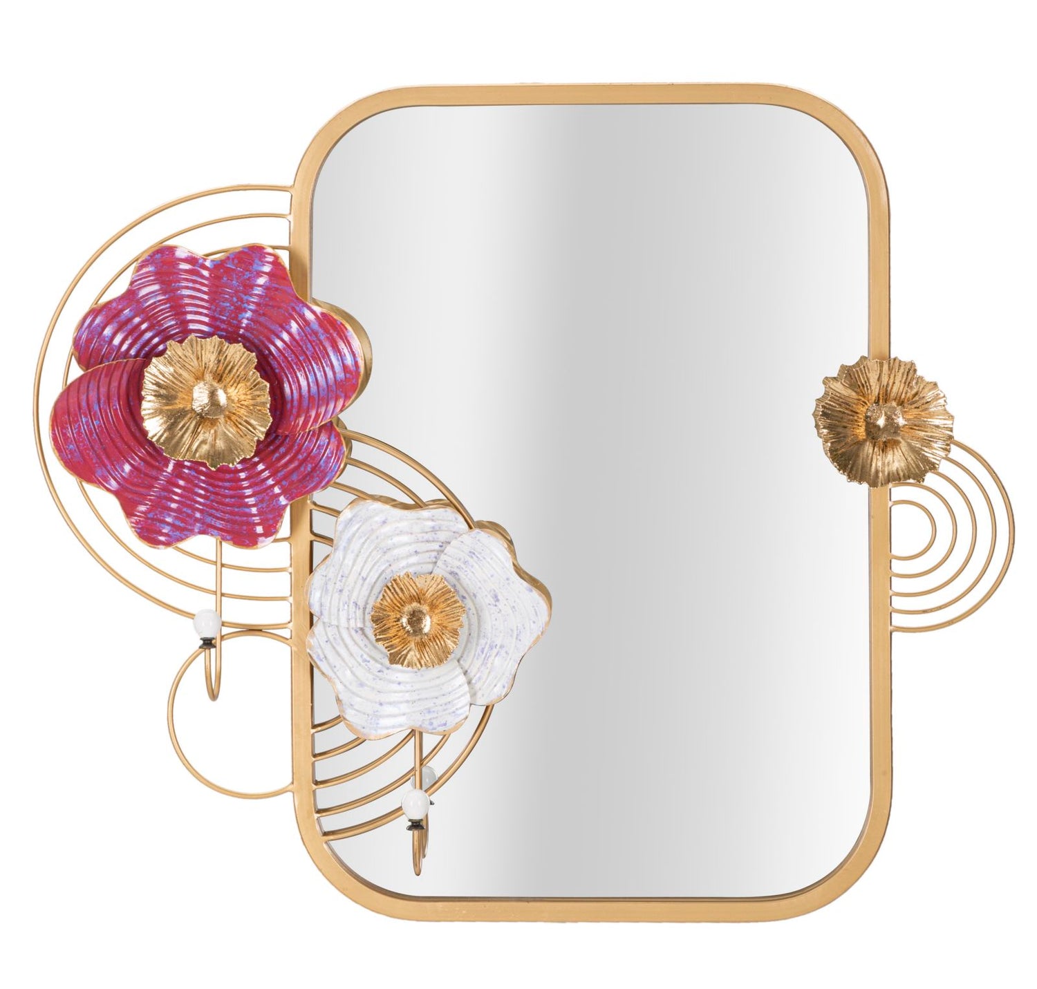 Wandspiegel Lovis Glam 64.1x75x9.5 cm