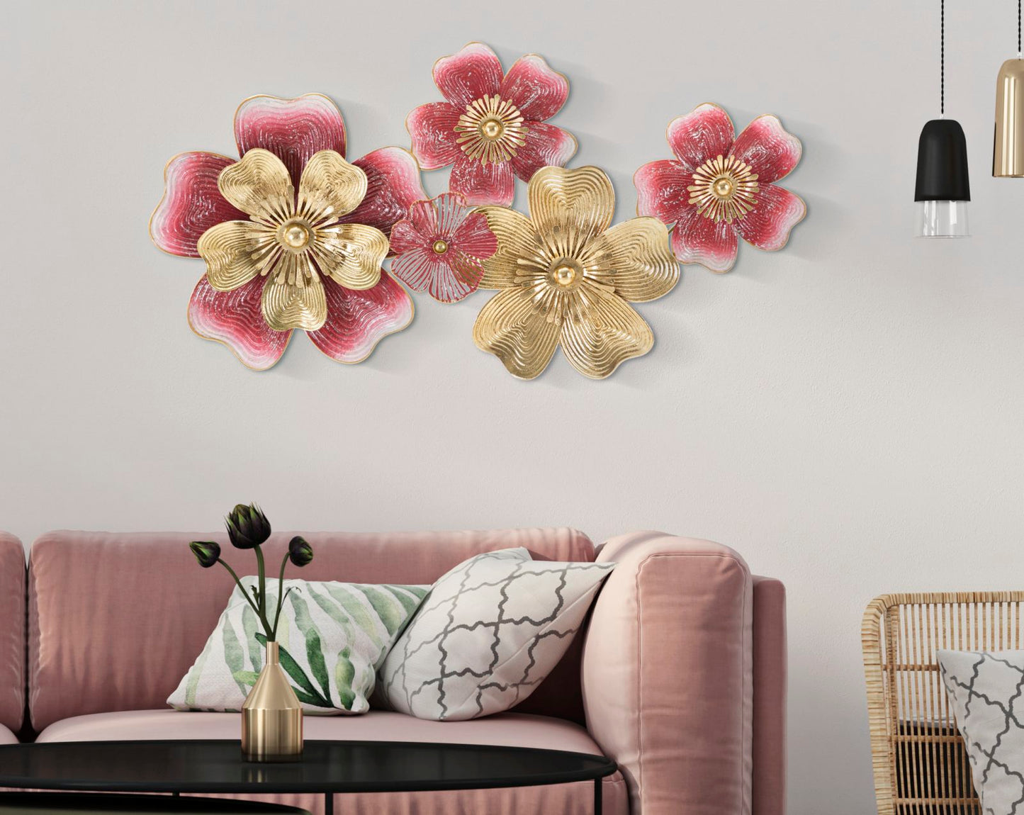 IJzeren Wandpaneel Lobi Glam 50.8x91.4x6.4 cm