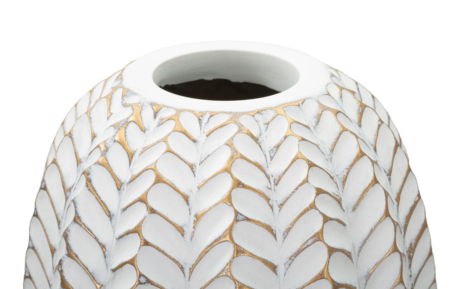 Bladvormige Decoratieve Vaas 46x18.5x18.5 cm