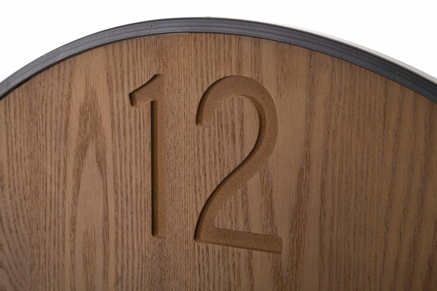 Wandklok Super Wood/Leaf 60x60x2 cm