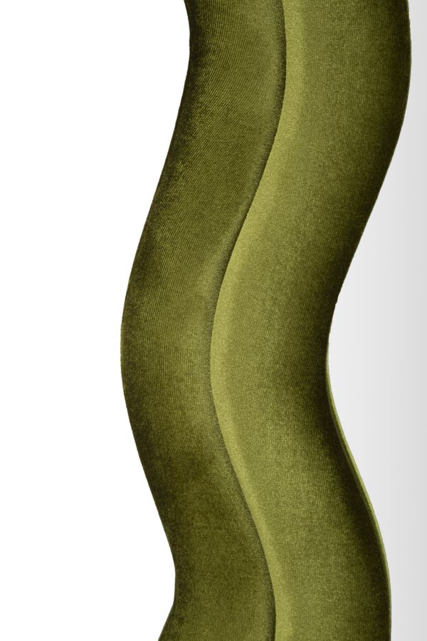 Wandspiegel Miki Green Velvet 160x60x4 cm