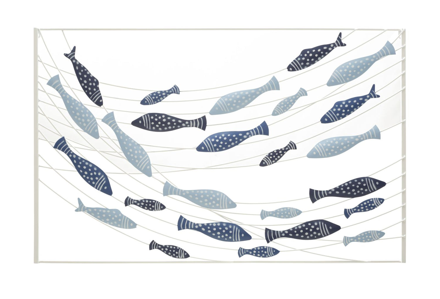 Wandpaneel Pesci 61x96.5x1.5 cm
