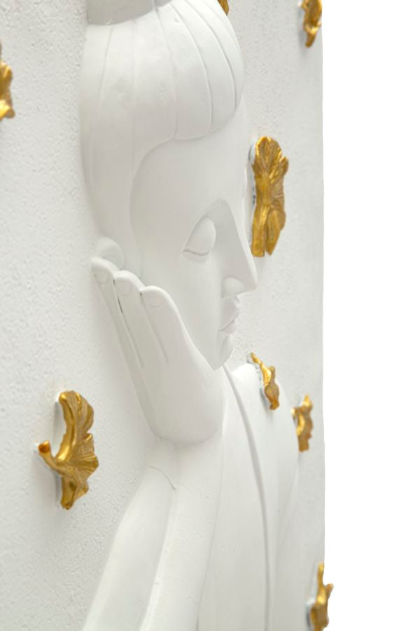 Wandpaneel Boeddha Glam 55.5x46x5.7 cm