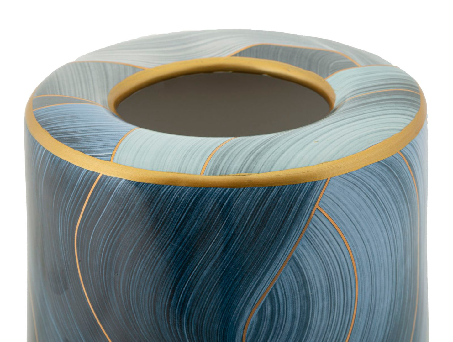 Elegante Ceramic Vaas Met Deksel 34x15x15 cm