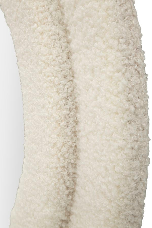 Wandspiegel Teddy Crème 160x40x4 cm