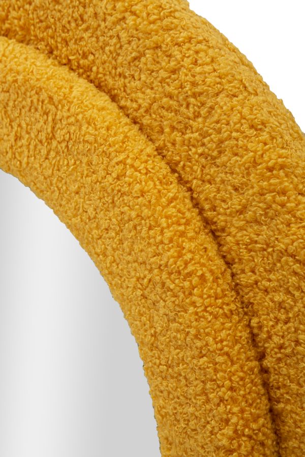 Wandspiegel Teddy Mosterd 160x40x4 cm
