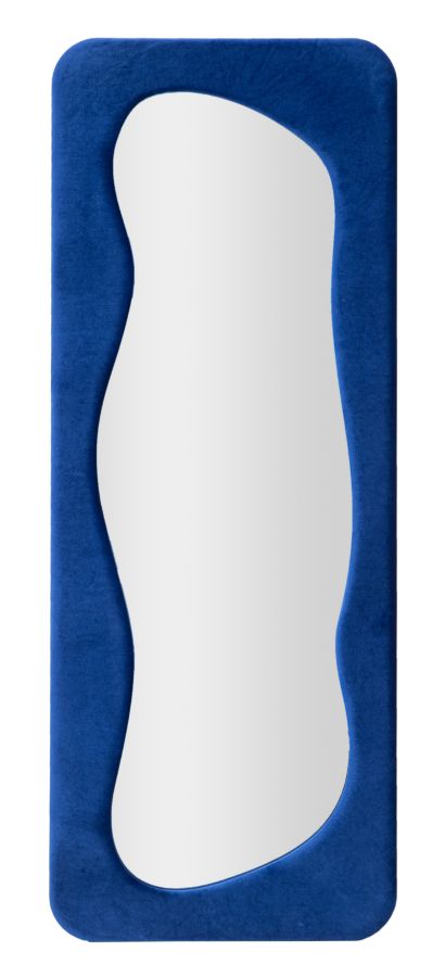 Wandspiegel Theodor Blauw 160x40x4 cm