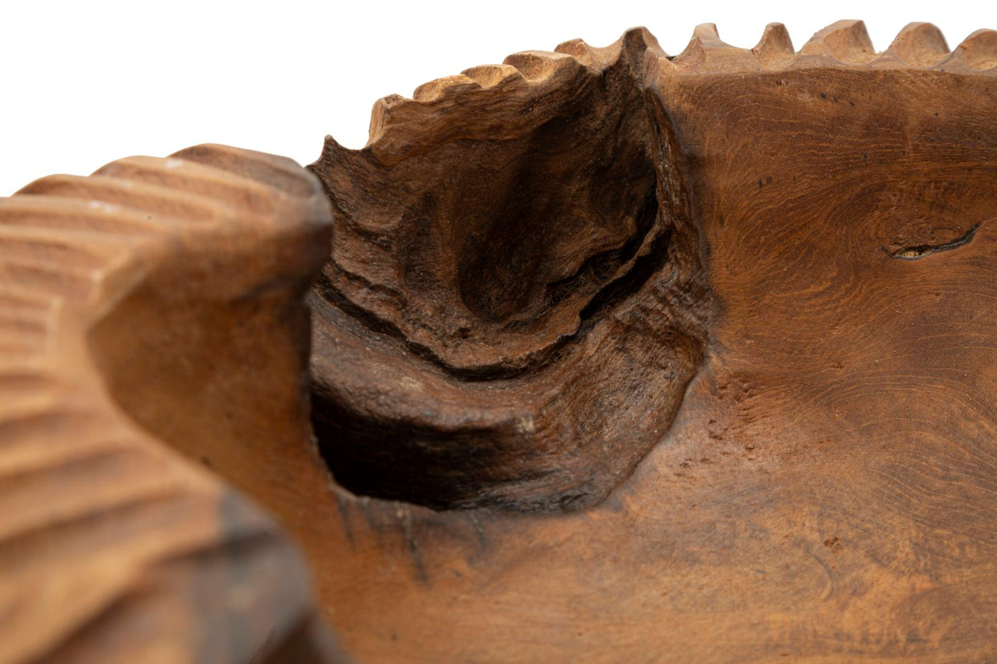Decoratieve Schaal Garit Teak 16x37x40 cm