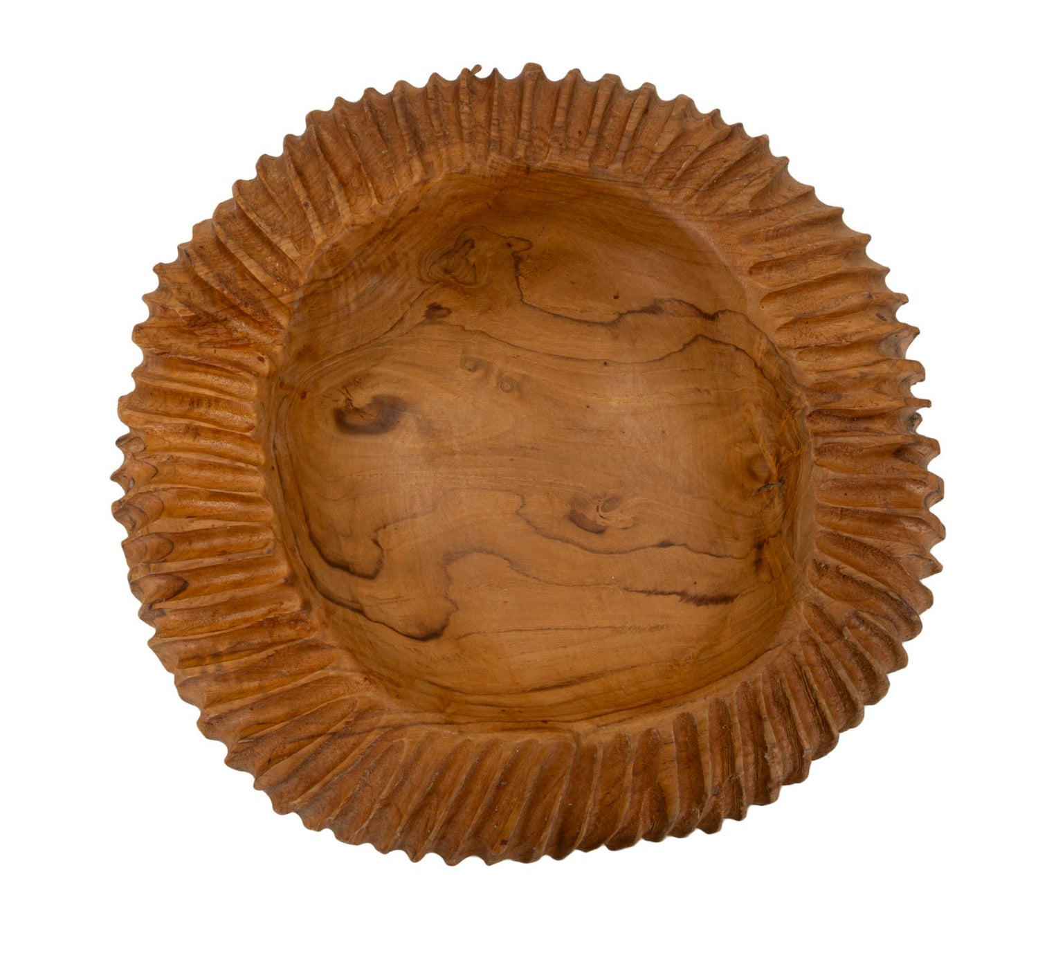 Schaal Garit Teak Etnisch 11x32x32 cm