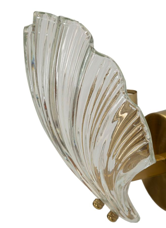 Wandlamp Shell Glam 22x20x14 cm