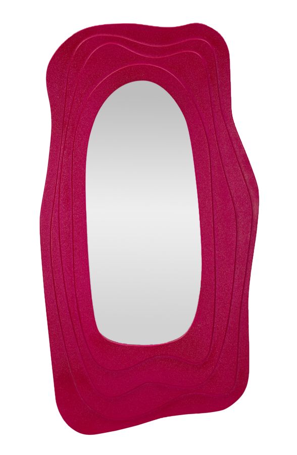 Wandspiegel Dafne Fuchsia 165x90x4 cm