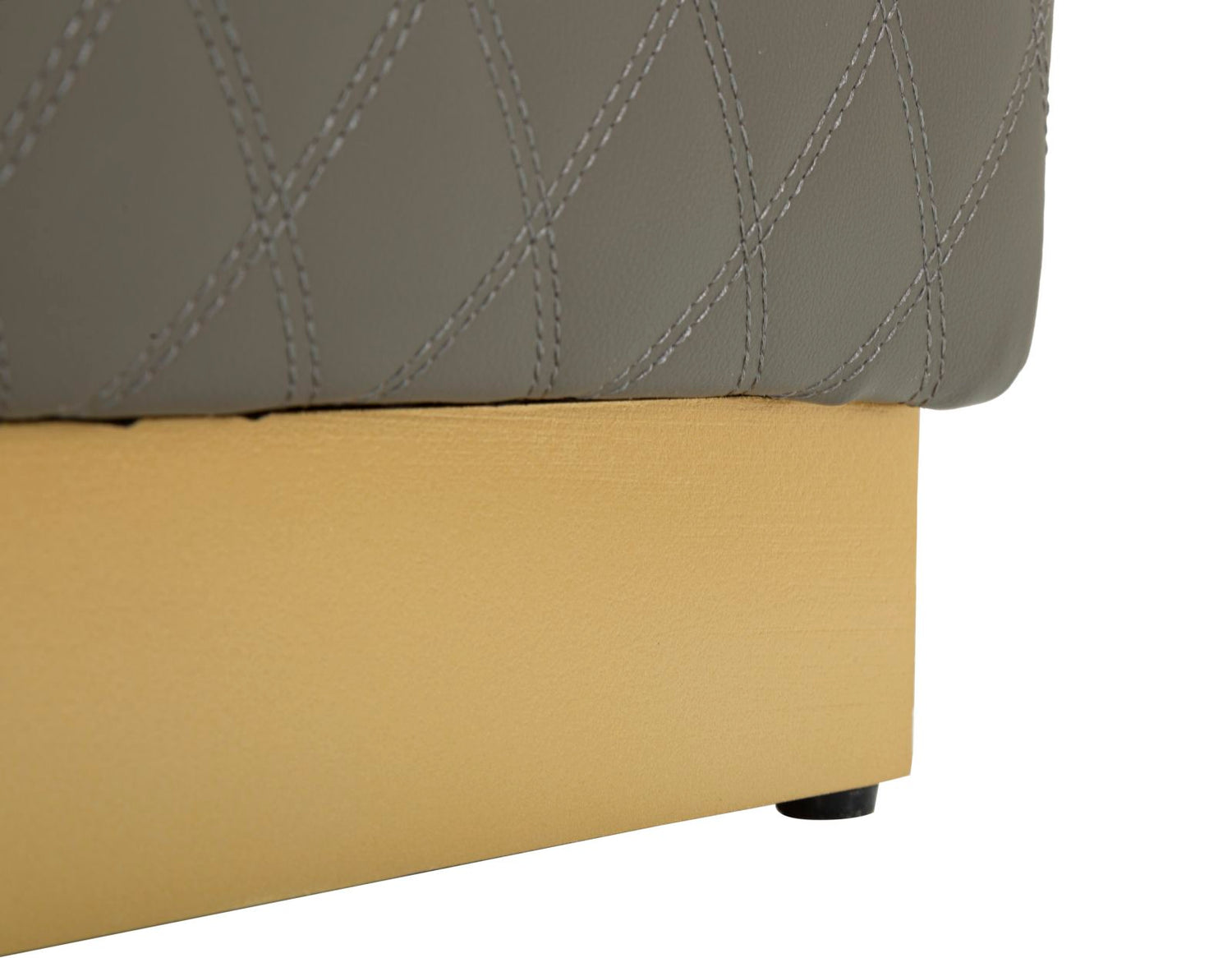Vierkante Pouf Sharon Glam 38x38x38 cm