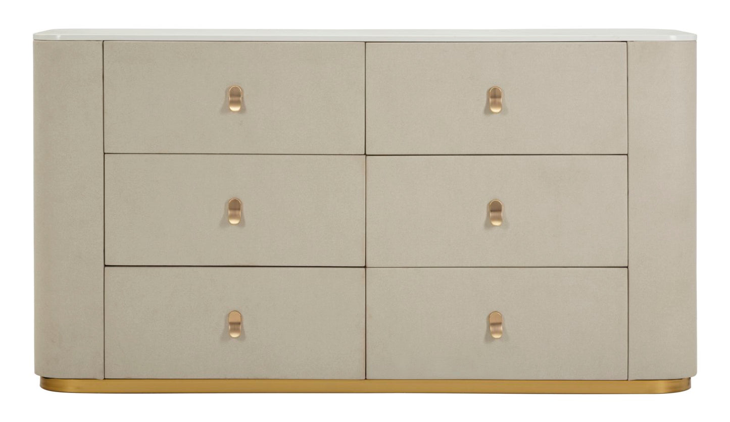 Beauty Ladekast Glam 76x140x45 cm