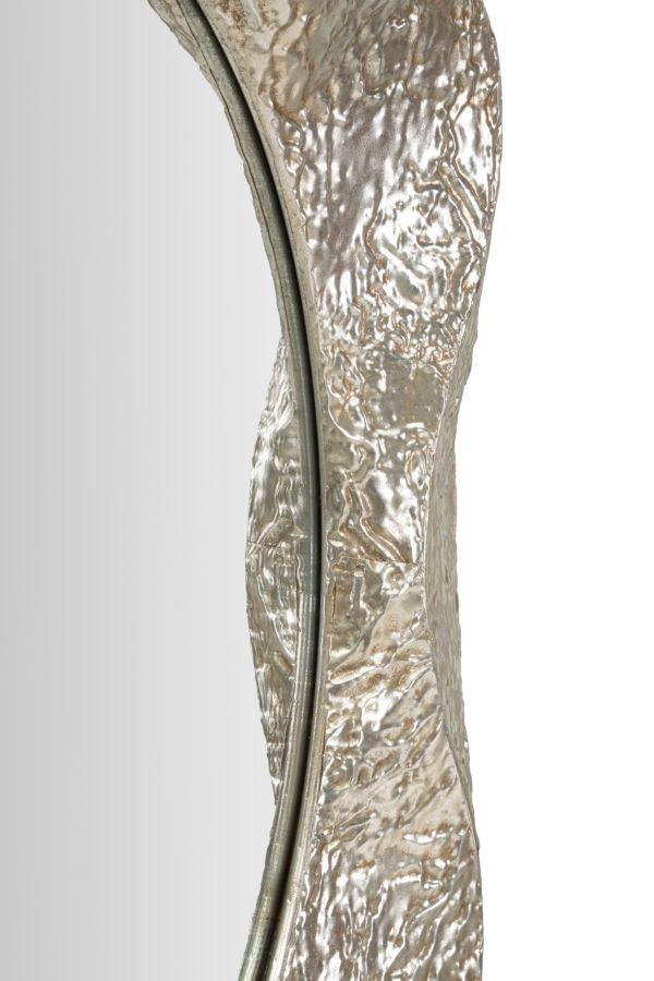 Argelux Ronde Spiegel Silver 104x104x7 cm