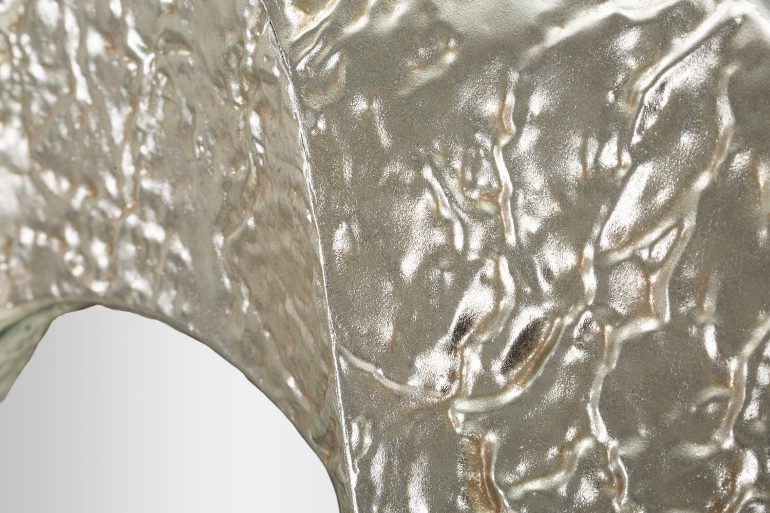 Argelux Ovale Spiegel Silver 128x87.5x6.5 cm