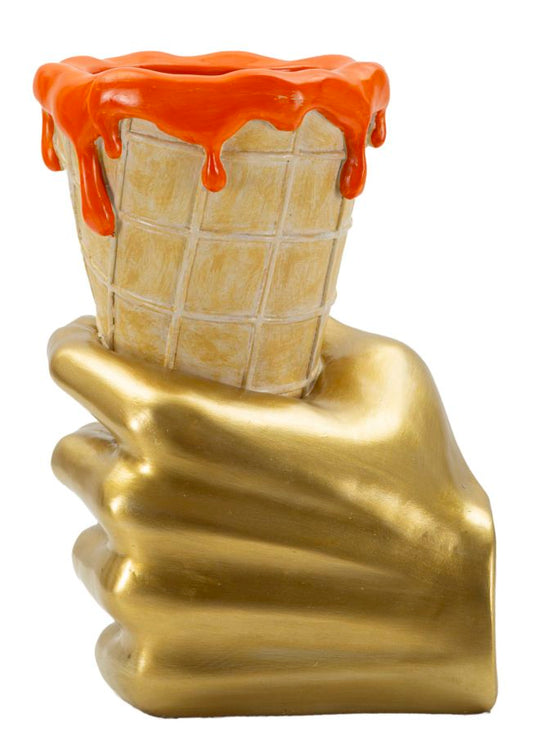 Bloempot Cone Glam 26x18x16 cm