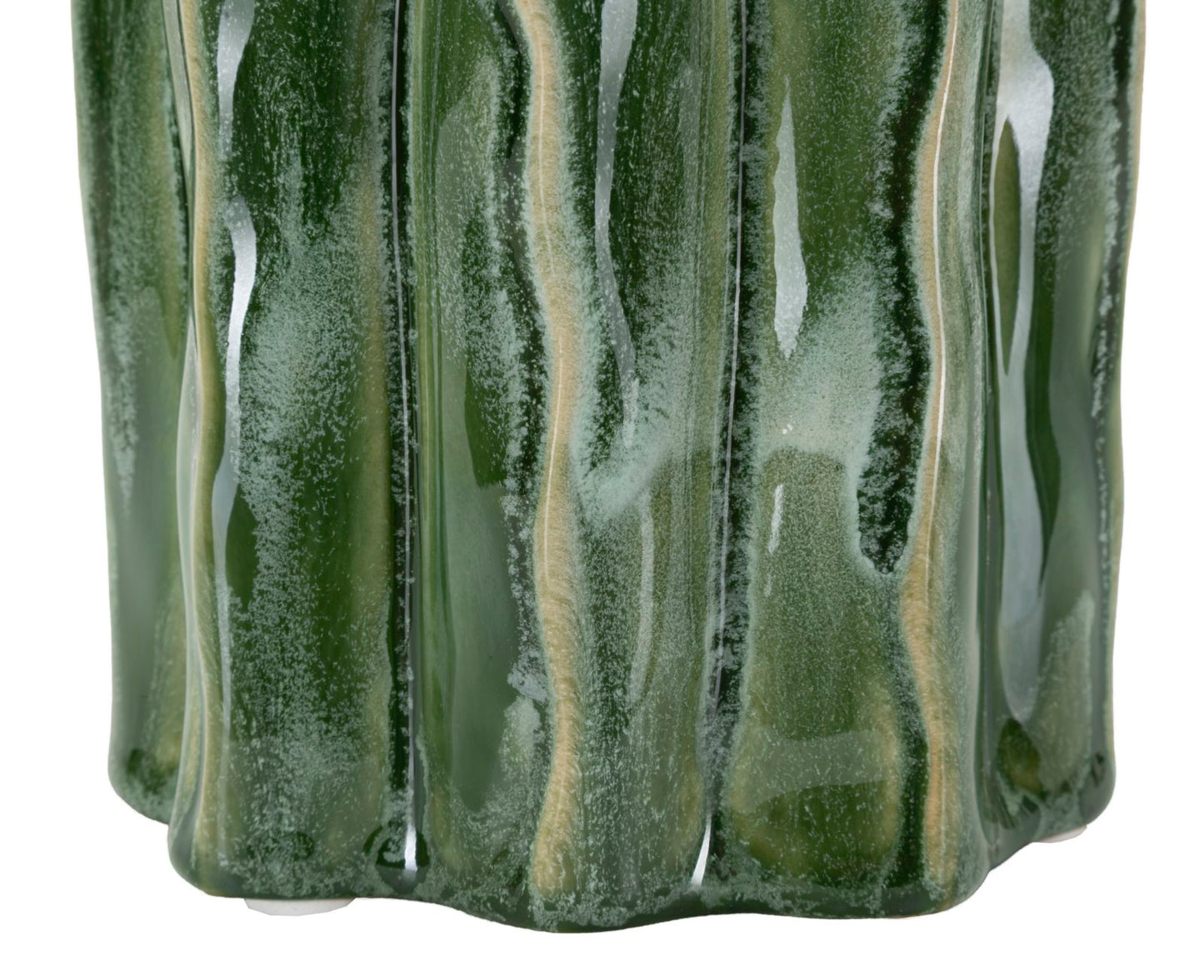 Hoge Cactus Pot Groen 31.5x12x12 cm