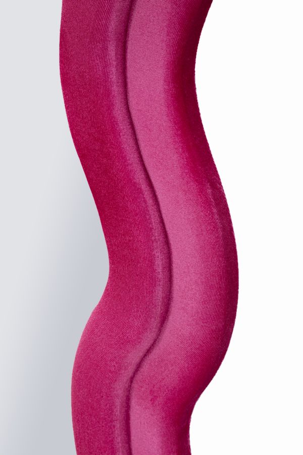 Miki Wandspiegel Velours Fuchsia 160x60x4 cm