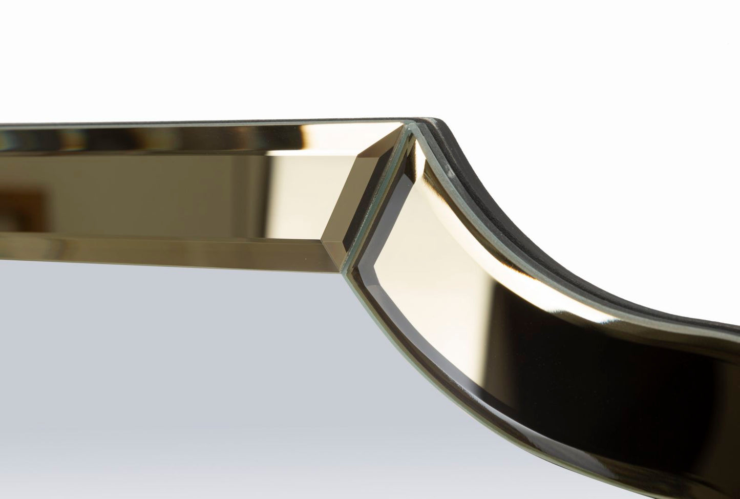 Wandspiegel Istanbul Gold 90x60x1 cm