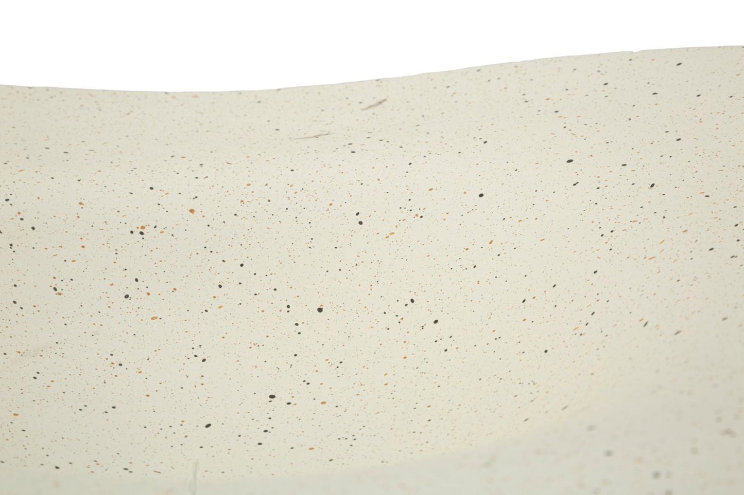 Elegant Harsschaal Crème 41x41x12 cm