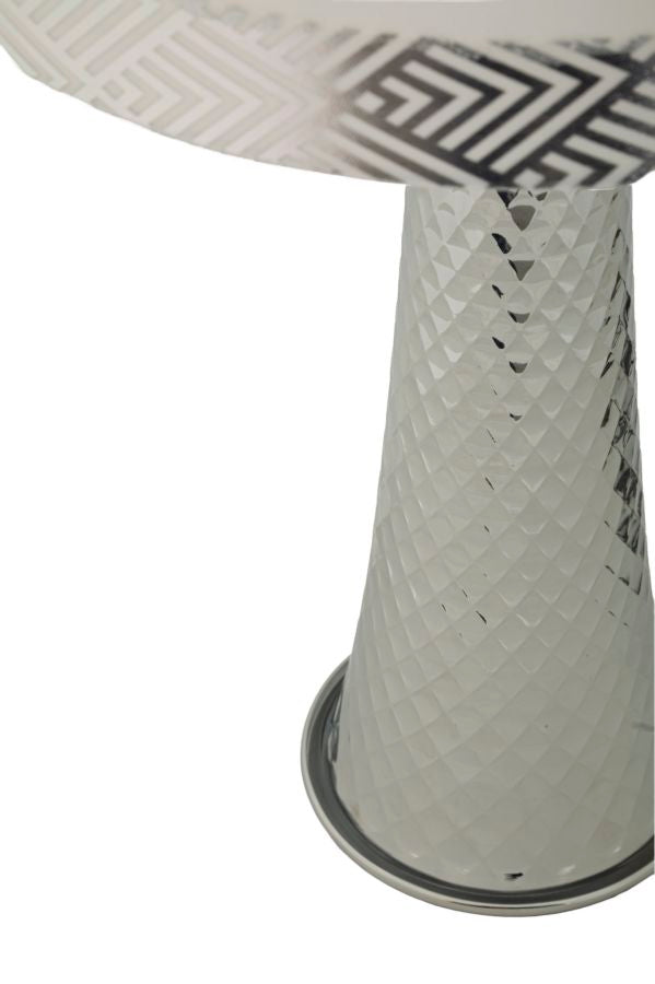 Tower Tafellamp Zilver 54x30x30 cm