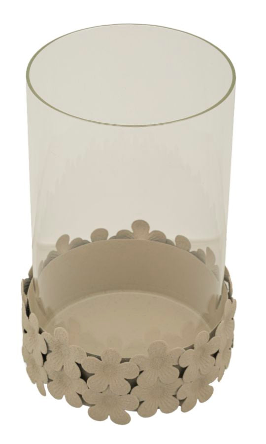 Kaarsenhouder Dune Met Glas 21x14x14 cm