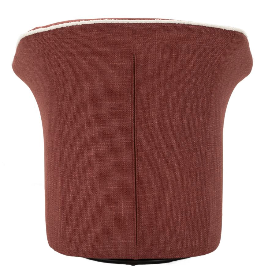 Siena Draaibare Fauteuil Bordeaux 80x83.5x66 cm