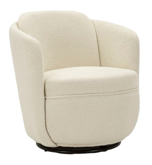Torino Crème Draaifauteuil 75x70x72 cm