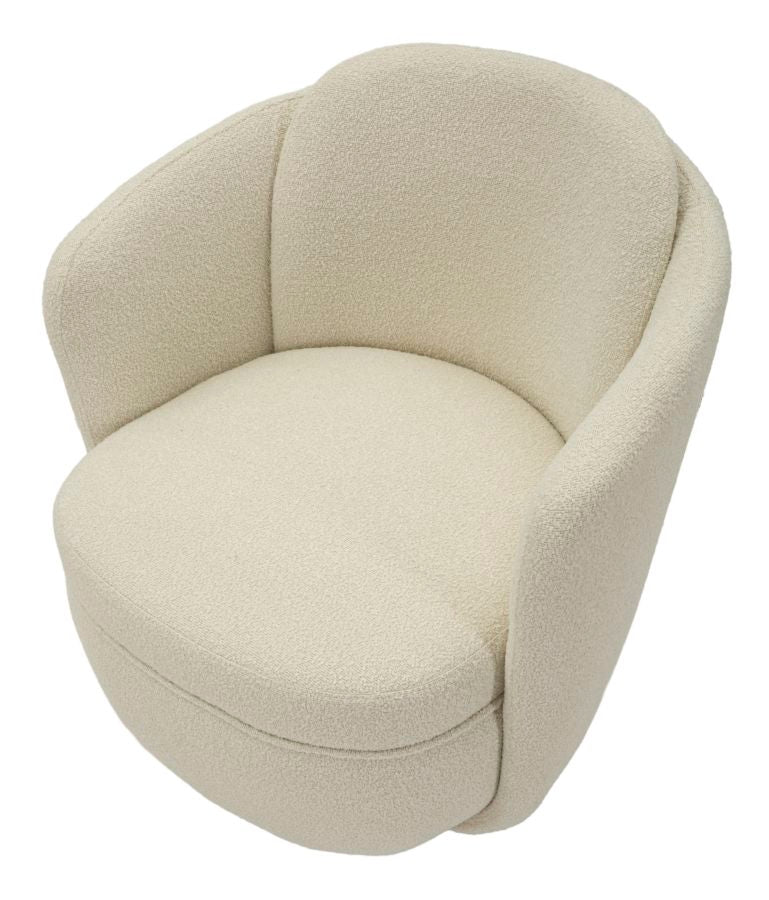 Torino Crème Draaifauteuil 75x70x72 cm