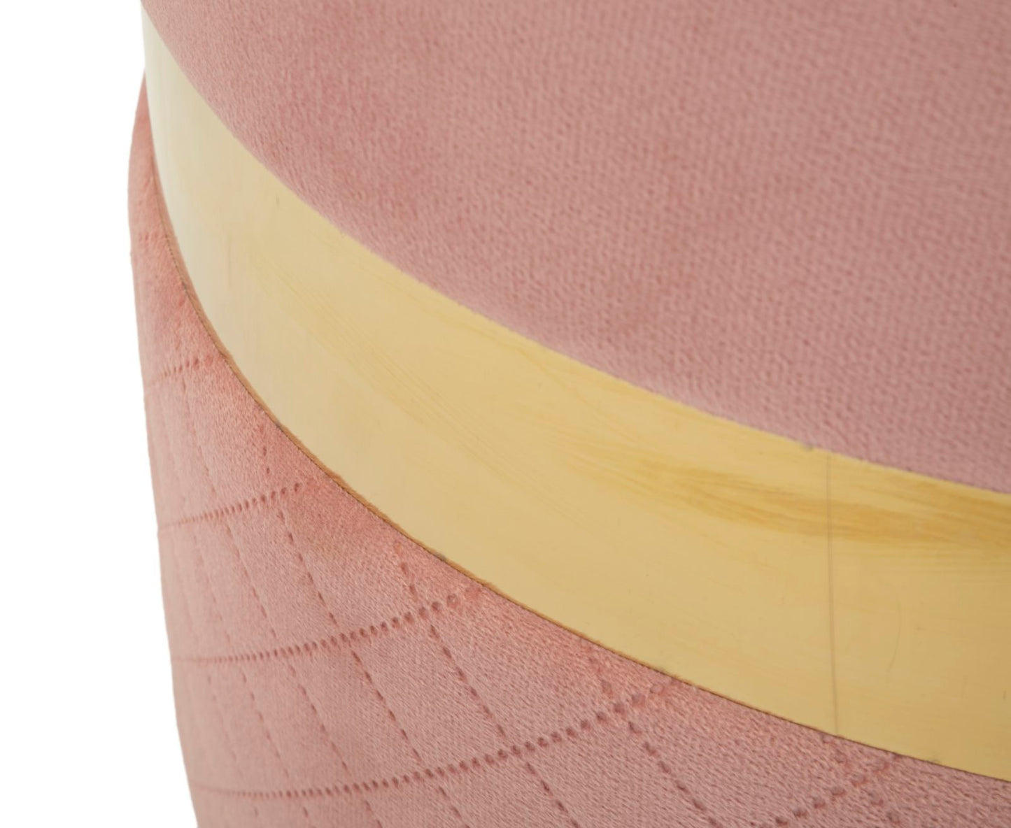 Opbergpoef Sheffield Roze Set 2 Stuks