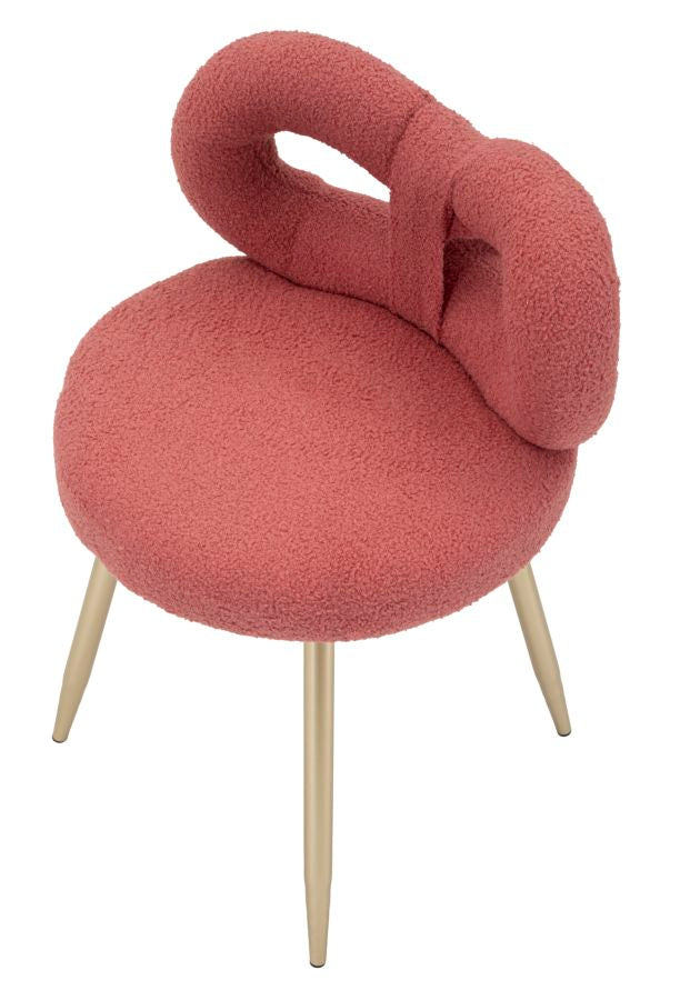 Ilary Mini Stoel Roze 67x40x40 cm