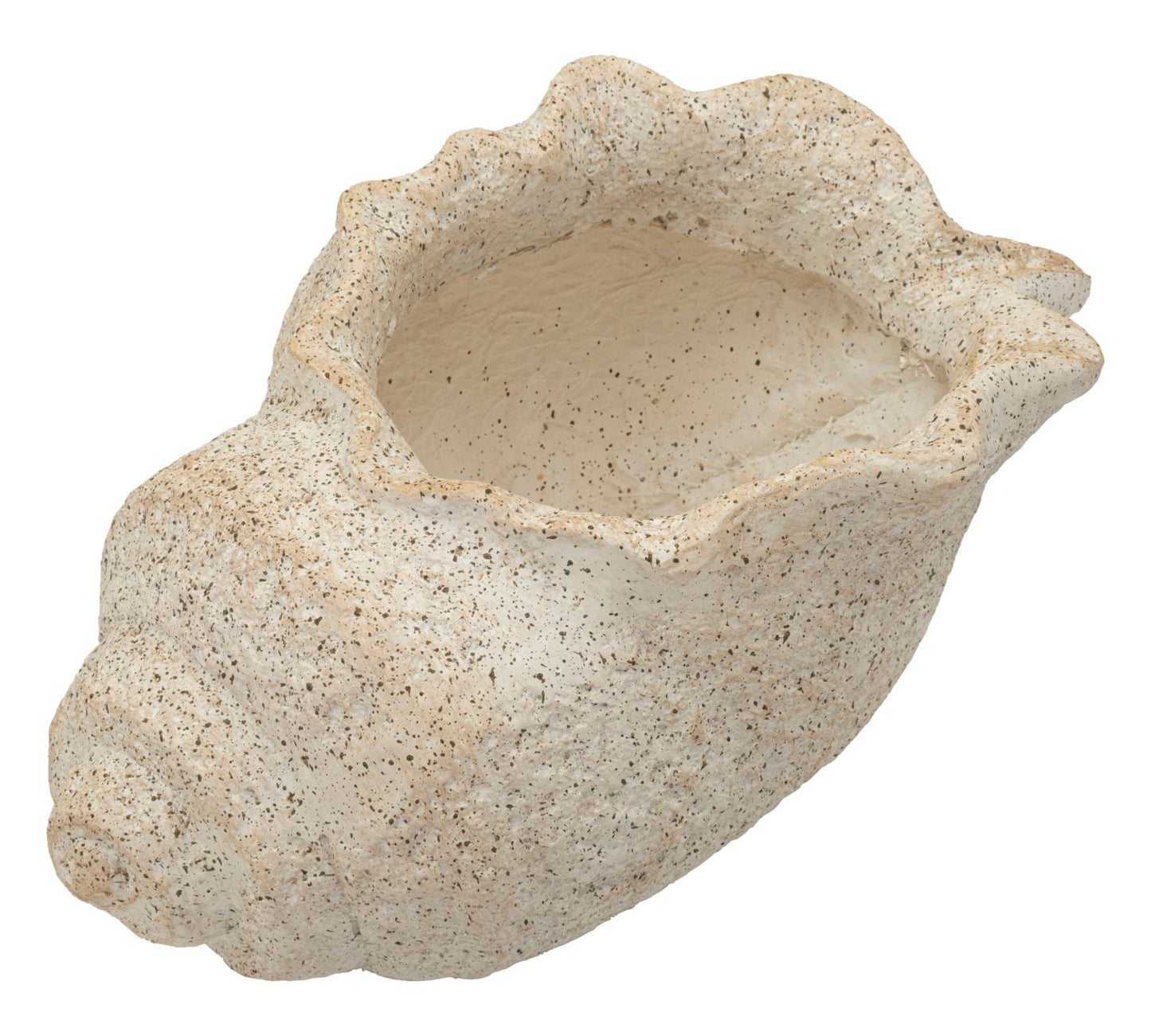 Shell Zandkleurige Vaas 18x35x23 cm