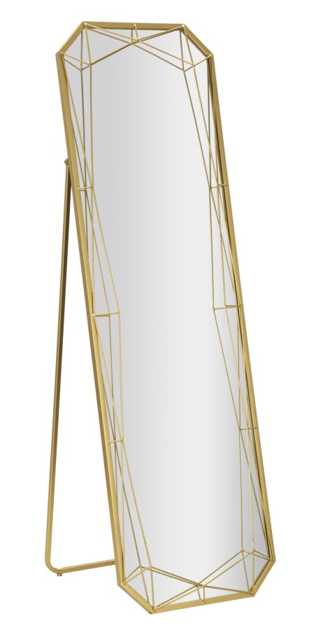 Staande Spiegel Gold Glam 153x46x2 cm