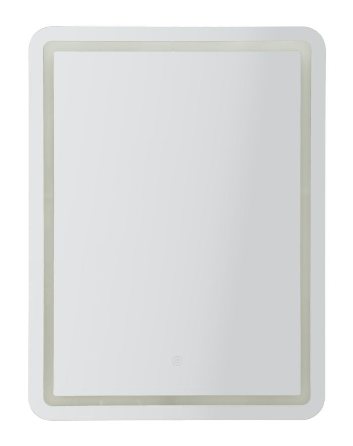 LED Wandspiegel Simple Rechthoekig 80x60x3.5 cm